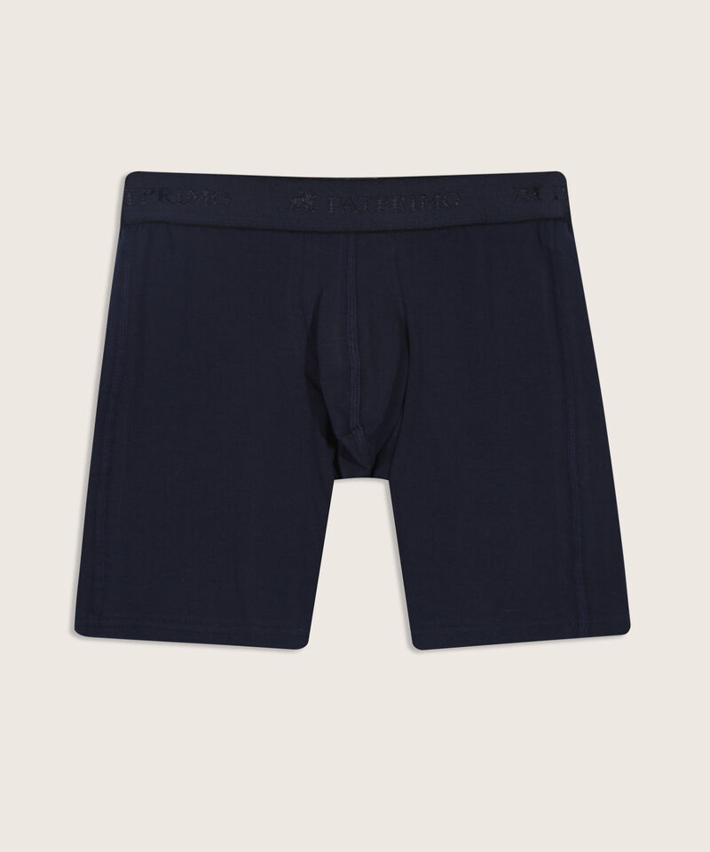 Boxer Para Hombre De Diseño Largo En Lycra-Algodón
